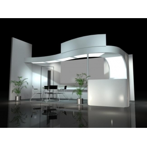 公司展示墻設(shè)計圖片 簡單極致的展廳設(shè)計-叁尺設(shè)計